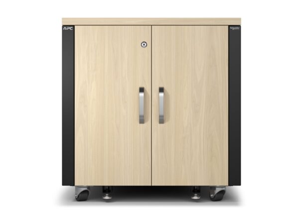 APC NetShelter Soundproof Server Rack 12U 110-240V 783H x 750W x 1134D mm Maple