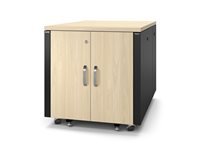 APC NetShelter Soundproof Server Rack 12U 110-240V 783H x 750W x 1134D mm Maple