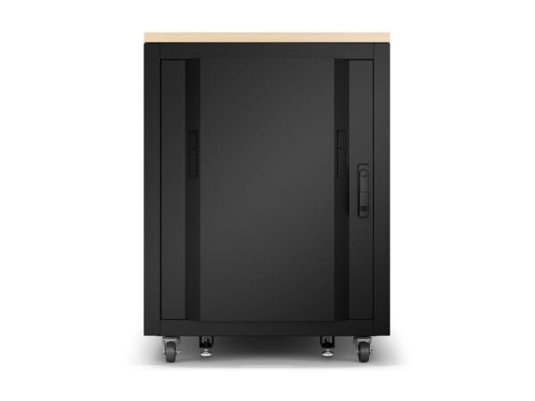 APC NetShelter Soundproof Server Rack 17U 230V 1000H x 750W x 1134D mm Maple