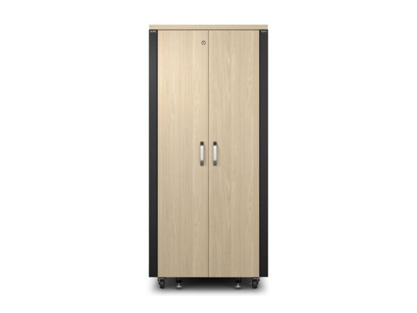 APC NetShelter Soundproof Server Rack 32U 230V 1666H x 750W x 1134D mm Maple