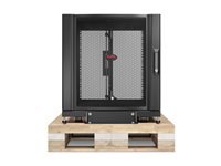 APC NetShelter SX 12U Server Rack Enclosure 600mm x 1070mm w/ Sides Black Shock Packaging