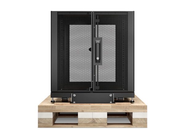APC NetShelter SX 12U Server Rack Enclosure 600mm x 900mm w/ Sides Black Shock Packaging