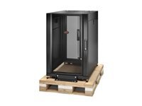 APC NetShelter SX 18U Server Rack Enclosure 600mm x 900mm w/ Sides Black Shock Packaging