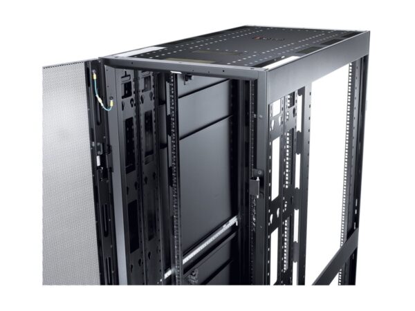 APC NetShelter SX 48U/600mm/1200mm Enclosure with Roof and Sides Black