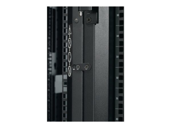 APC NetShelter SX 48U/600mm/1200mm Enclosure with Roof and Sides Black