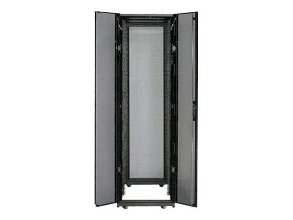 APC NetShelter SX 48U 600mm Wide x 1200mm Deep Enclosure with Doors and No Sides Black