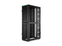 APC NetShelter SX Server Rack Gen 2 48U 2258H x 600W x 1200D mm w/ Sides Black