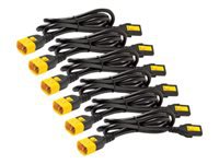 APC Power Cord Kit 6 ea Locking C13 to C14 1.8m