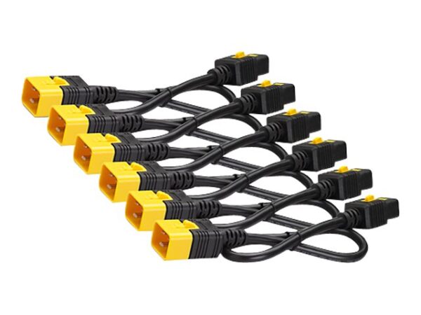APC Power Cord Kit 6 ea Locking C19 to C20 – 1.2M