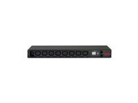 APC Rack PDU Metered 1U 16A 230V 8C13 Input Connections IEC-320 C20