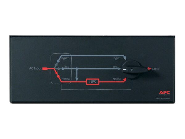 APC Service Bypass Panel- 200/208/240V 100A MBB Hardwire input 6 L14-30R output