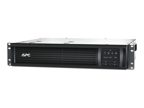 APC Smart-UPS 750VA LCD 230V RM 2U SmartSlot USB Interface Port RJ-45 Serial