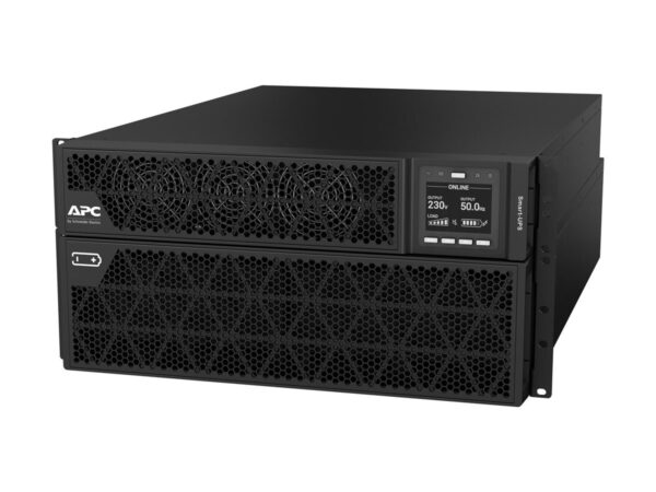 APC Smart-UPS On-Line-G 8kVA 8kW Tower 230V 2x IEC C13+1x IEC C19+Hard wire 3-wire H+N+E outlets Network Card wo rail kit