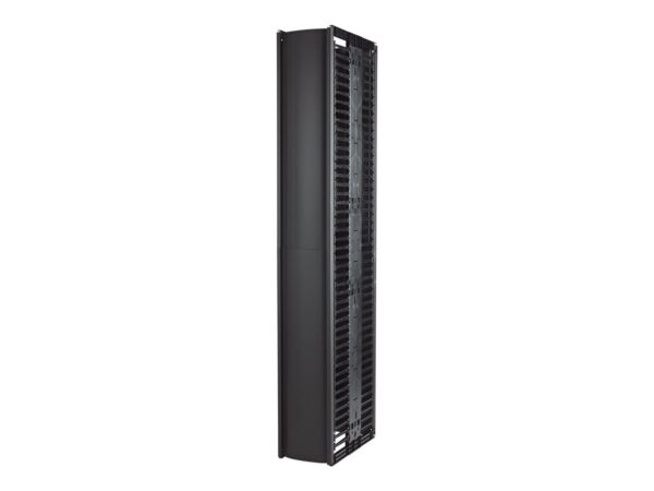 APC ValueLine Vertical Cable Manag 2 and 4 Post Racks 84p H X 12inch W Double-Sided with Doors