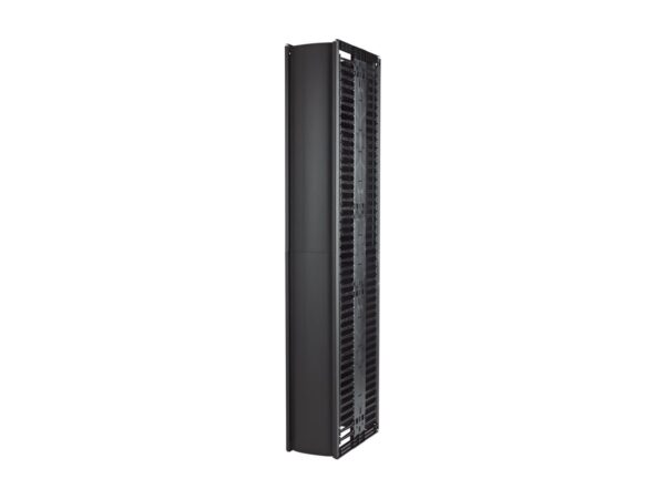 APC ValueLine Vertical Cable Manag 2 and 4 Post Racks 84p H X 12inch W Double-Sided with Doors
