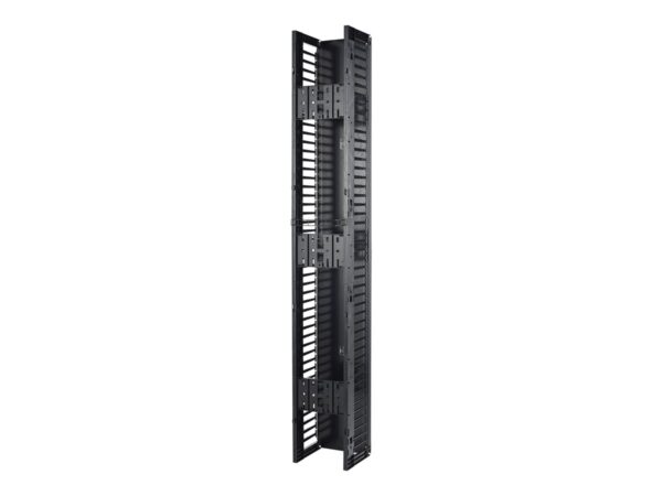 APC ValueLine Vertical Cable Manag 2 and 4 Post Racks 96p H X 12inch W Single-Sided with Door