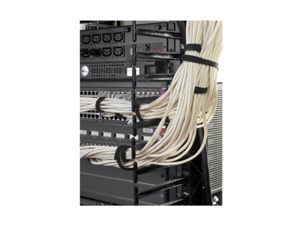 APC ValueLine Vertical Cable Manag 2 and 4 Post Racks 96p H X 12inch W Single-Sided with Door