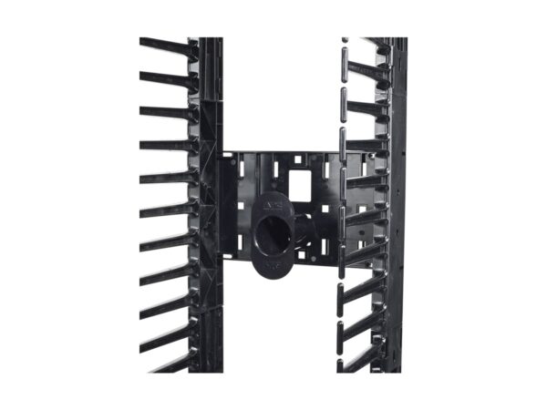 APC ValueLine Vertical Cable Manag 2 and 4 Post Racks 96p H X 12inch W Single-Sided with Door