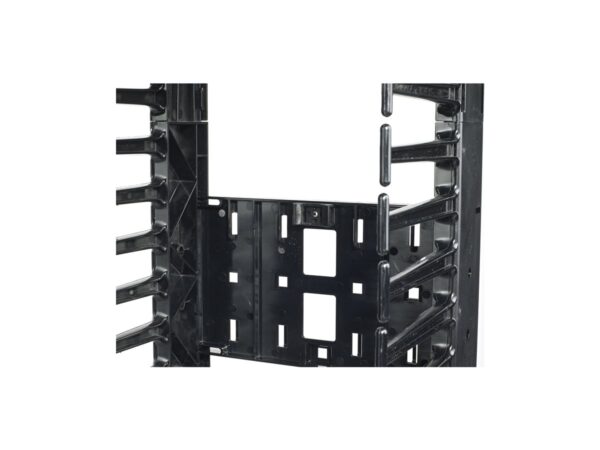 APC ValueLine Vertical Cable Manag 2 and 4 Post Racks 96p H X 12inch W Single-Sided with Door