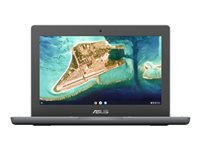 ASUS ChromeBook CR1100CKA Intel Celeron N4500 11.6p HD 4Go RAM 32Go SSD Intel UHD Graphics Chrome OS Gris 2 ans Ordinateur Portable