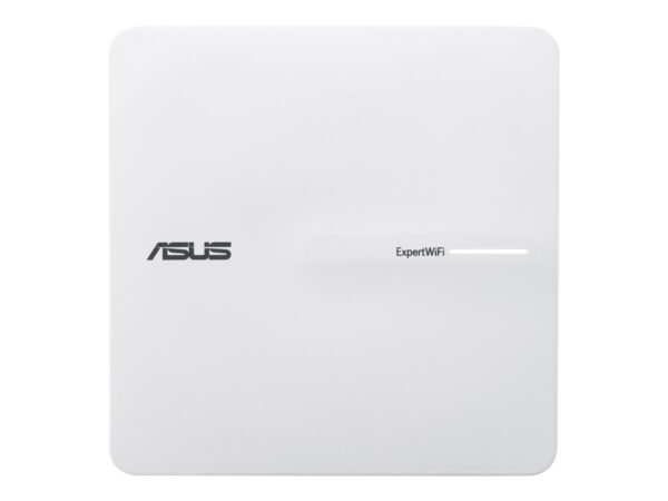 ASUS ExpertWiFi EBA63 AX3000 Point daccès WiFi 6 Bi-bande – PoE supporte jusquà 5 SSID et VLAN réseau auto-défini compatible Aimesh
