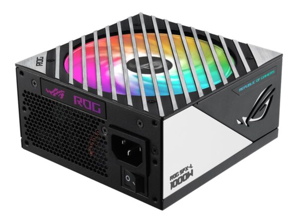 ASUS ROG Loki SFX-L 1000W Platinum Power Supply Unit 80 Plus Platinum ARGB Fan Aura Sync PCIe Gen 5.0 Ready ATX 3.0 Compatible