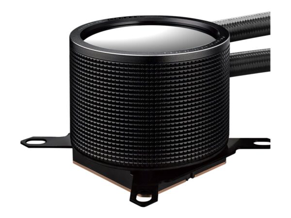 ASUS ROG RYUO III 240 ARGB all-in-one CPU liquid cooler with Asetek 8th gen pump solution and Anime Matrix LED Display