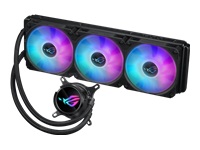 ASUS ROG Strix LC III 360 ARGB all-in-one CPU liquid cooler with 360 rotatable water block Premium ROG ARGB fans