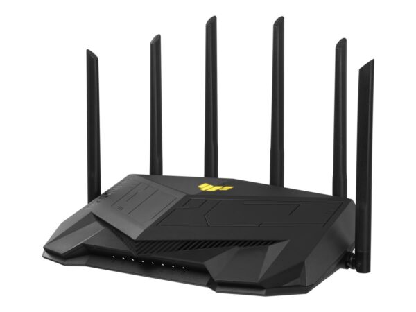 ASUS TUF Gaming AX5400 Dual Band WiFi 6 Router WiFi 6 802.11ax Mobile Game Mode Mesh WiFi support Gaming Port Gear Accelerator