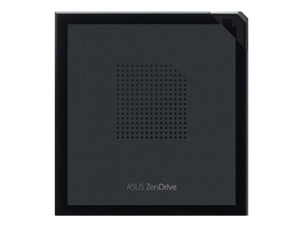 ASUS ZenDrive V1M USB-C external DVD Writer with built-in cable-storage design M-DISC support Backup SW Black