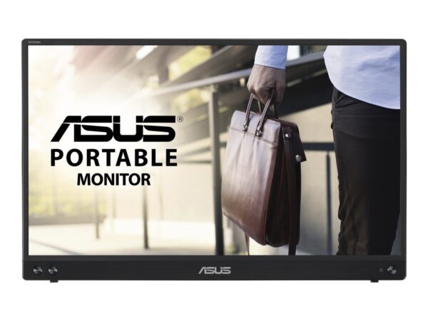 ASUS ZenScreen MB16ACV Portable USB Monitor 15.6p Full HD IPS Hybrid Signal Solution USB Type-C Flicker Free Blue Light Filter