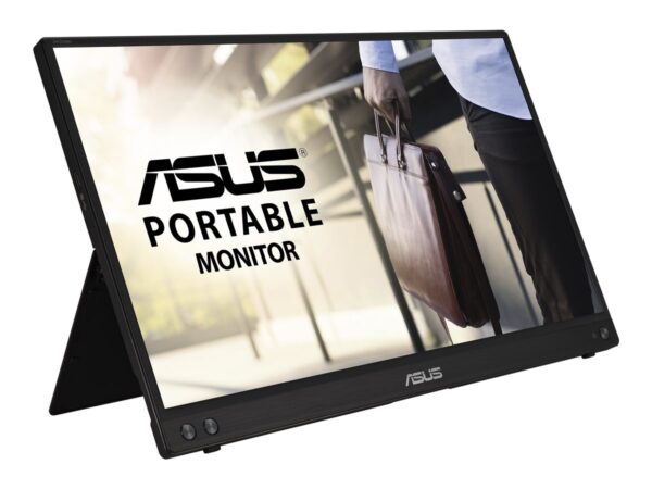 ASUS ZenScreen MB16ACV Portable USB Monitor 15.6p Full HD IPS Hybrid Signal Solution USB Type-C Flicker Free Blue Light Filter