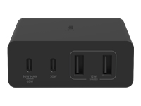 BELKIN 108W 4Ports USB GaN Desktop Charger Dual C and Dual A and 2m Cord