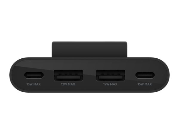 BELKIN 4port USB Power Extender 2xC 2xA up to 30w Black