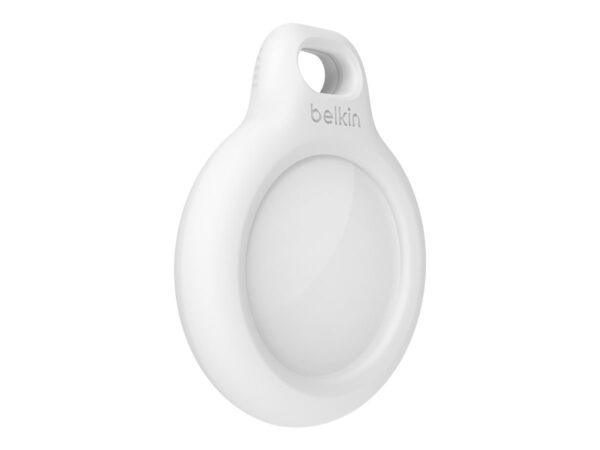 BELKIN Airtag Protection avec Cordon Blanc