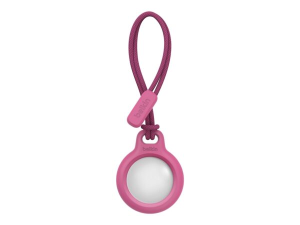BELKIN Airtag Protection avec Cordon Rose