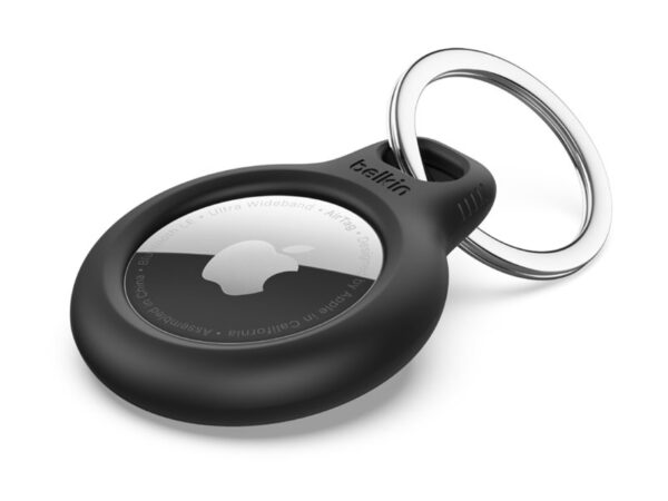 BELKIN Airtag Protection avec porte-clés Noir