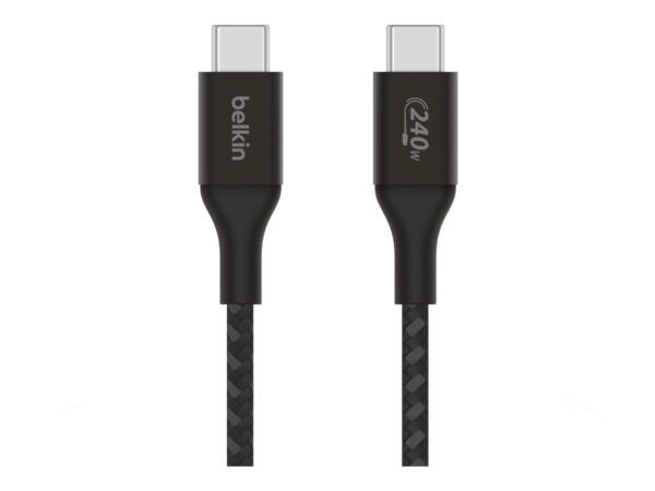 BELKIN Boost Charge 240w USB-C to USB-C Cable 1M Black