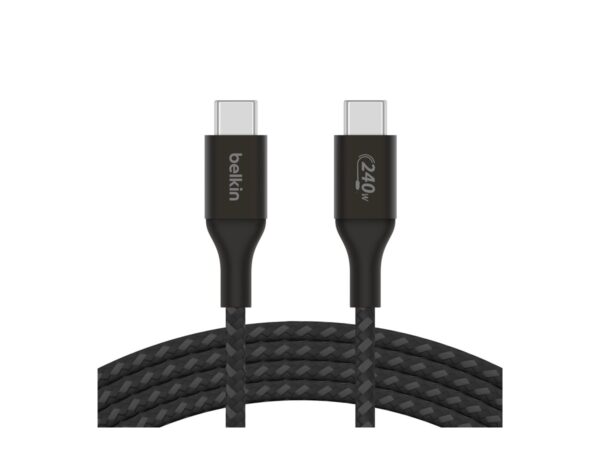 BELKIN Boost Charge 240w USB-C to USB-C Cable 2M Black