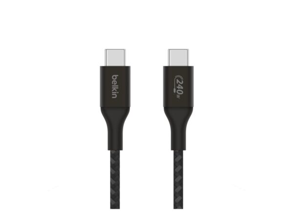 BELKIN Boost Charge 240w USB-C to USB-C Cable 2M Black