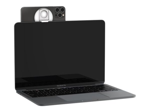 BELKIN BOOST CHARGE PRO iPhone Mount with MagSafe for Mac Notebooks White