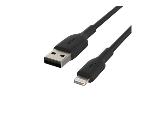BELKIN BOOST CHARGE USB-A to Lightning Cable PVC 2M Black