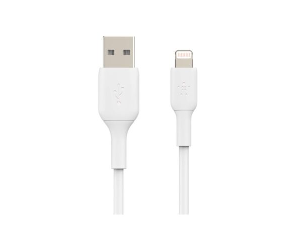 BELKIN BOOST CHARGE USB-A to Lightning Cable PVC 2M White