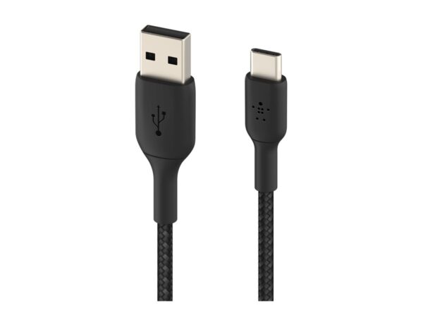 BELKIN BOOST CHARGE USB-A to USB-C Cable Braided 2M Black