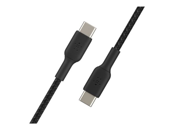 BELKIN BOOST CHARGE USB-C to USB-C Cable Braided 2m Black