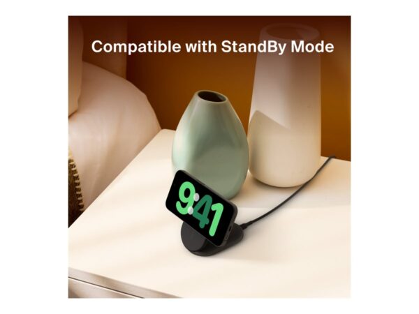 BELKIN BOOSTCHARGE Qi2 15w Magnetic Stand Black