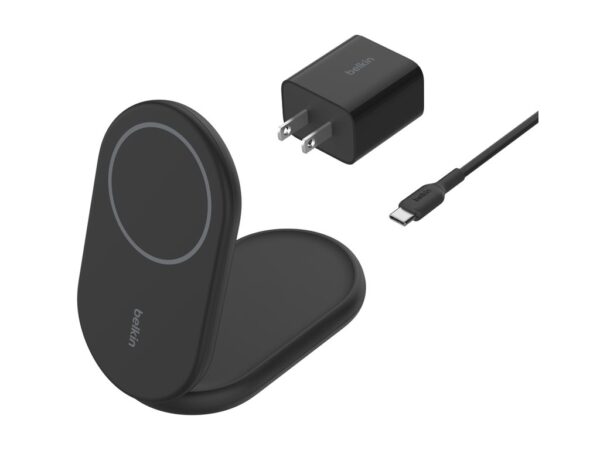 BELKIN BOOSTCHARGE Qi2 15w Magnetic Stand Black