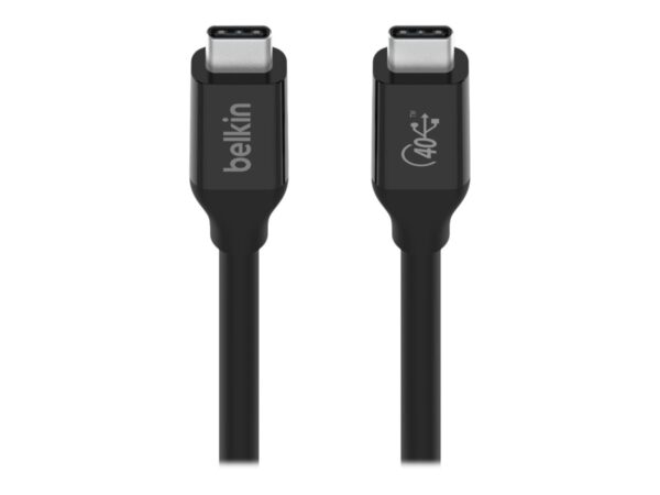 BELKIN Câble USB4 en 0.8m rétrocompatible USB3 100W