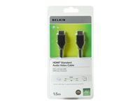 BELKIN HDMI Standard Audio Video Cable 4K/Ultra HD Compatible 1.5m