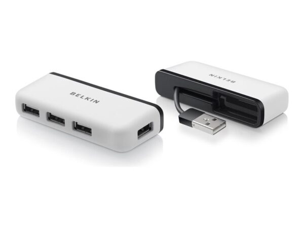 BELKIN Hub de Voyage 4 Ports USB 2.0 Noir
